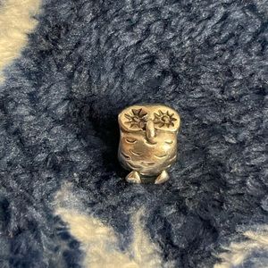 Pandora silver owl charm